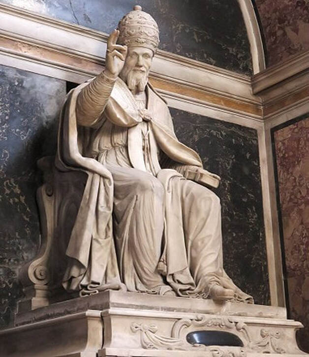 Monument to Pope Urban VII by Ambrogio Buonvicino, Santa Maria sopra Minerva, Rome