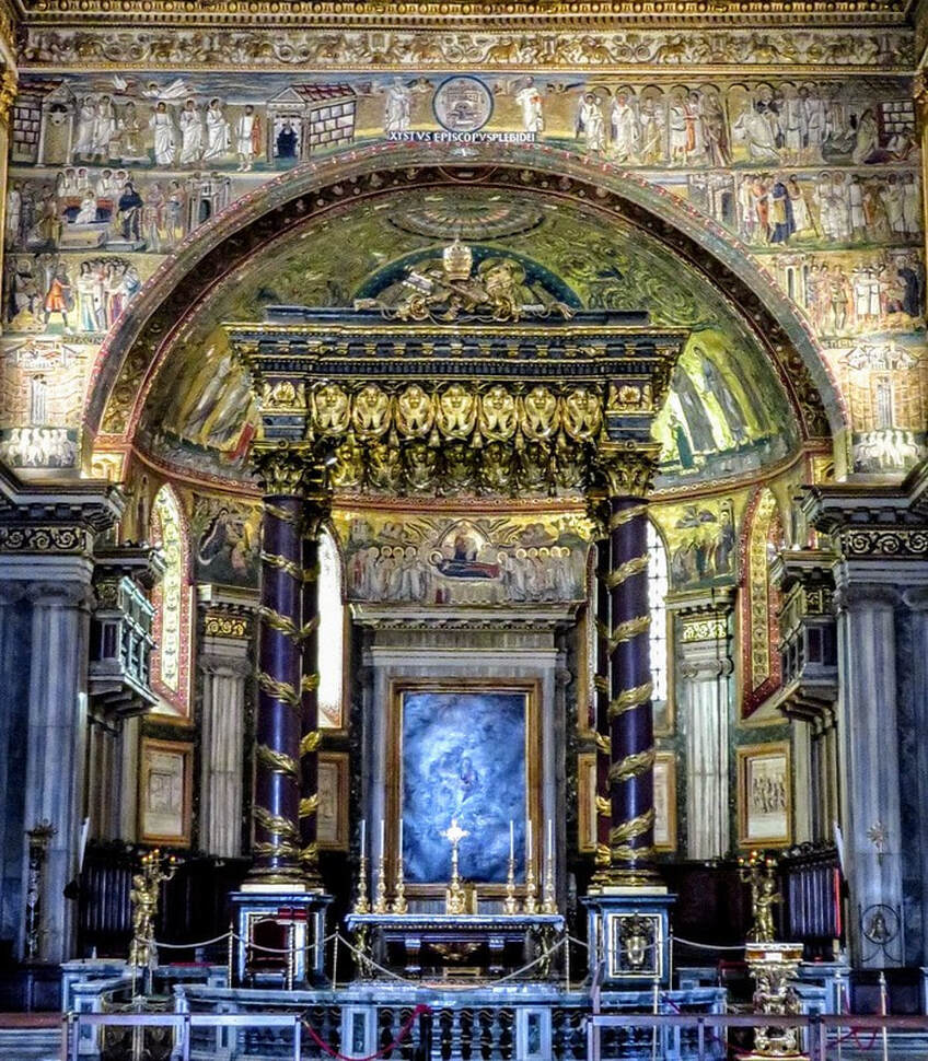 Mosaics, church of Santa Maria Maggiore, Rome