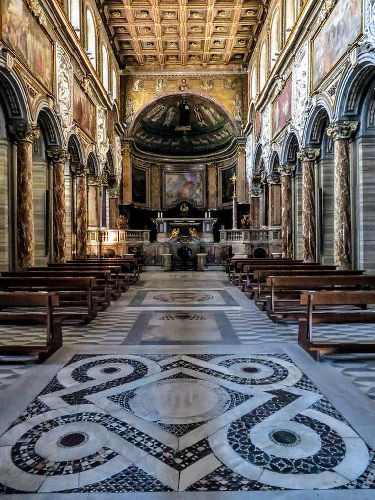 Nave, church of San Marco, Rome