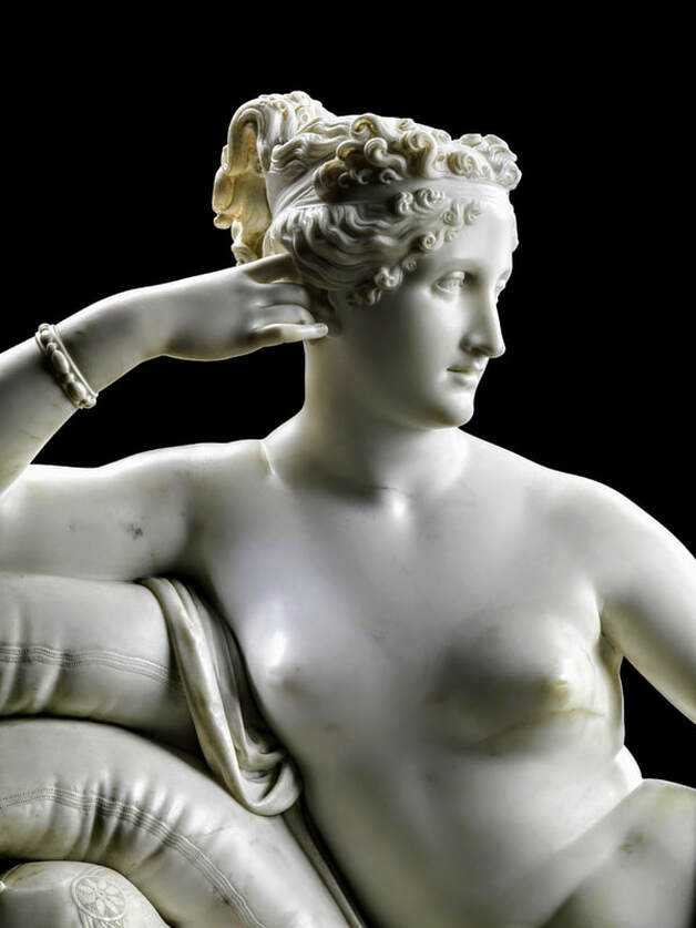 Pauline Bonaparte by Antonio Canova, Galleria Borghese, Rome