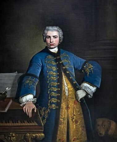 Portrait of Farinelli (1734) by Bartolomeo Nazari, Royal College of Music, London