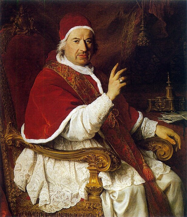 Pope Benedict XIV by Pierre Subleyras