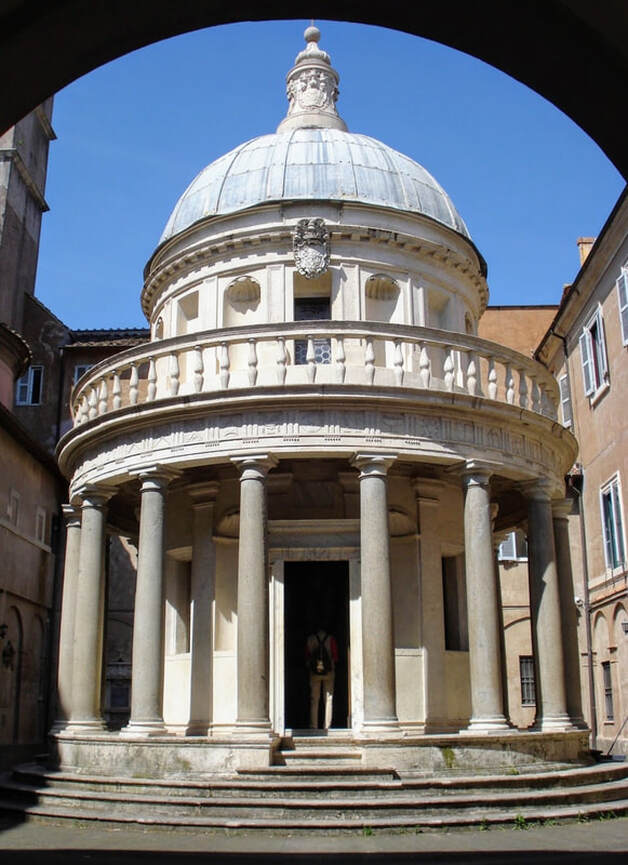 Tempietto by Bramante, San Pietro in Montorio, Rome