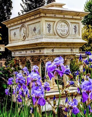 Tomb of Elizabeth Barrett Browning' English Cemetery, Florence