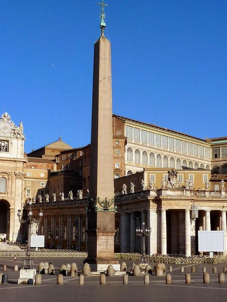 Vatican Obelisk, Piazza San Pietro, Rome