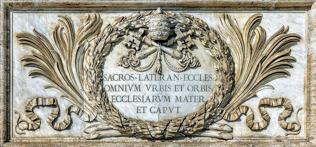 Facade Inscription, St John Lateran (San Giovanni in Laterano), Rome