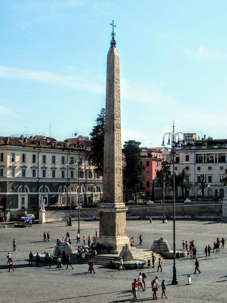 The 'Flaminio' Obelisk, Piazza del Popolo, Rome