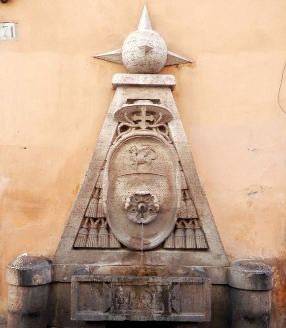 Fontanella della Cancelleria (Fountain of the Chancery), Rome