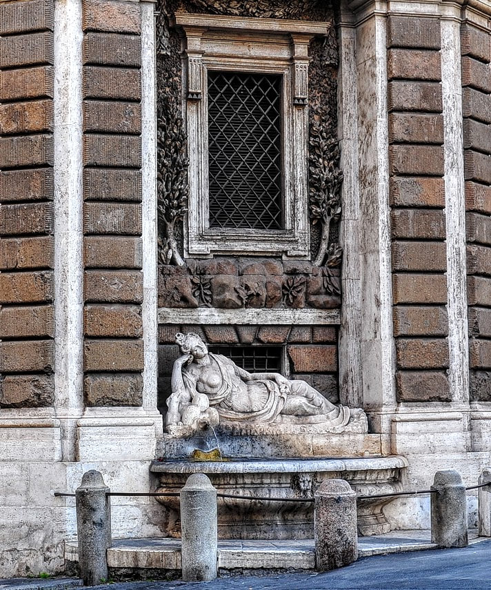 Fountain of Diana (one of the Four Fountains), Rome