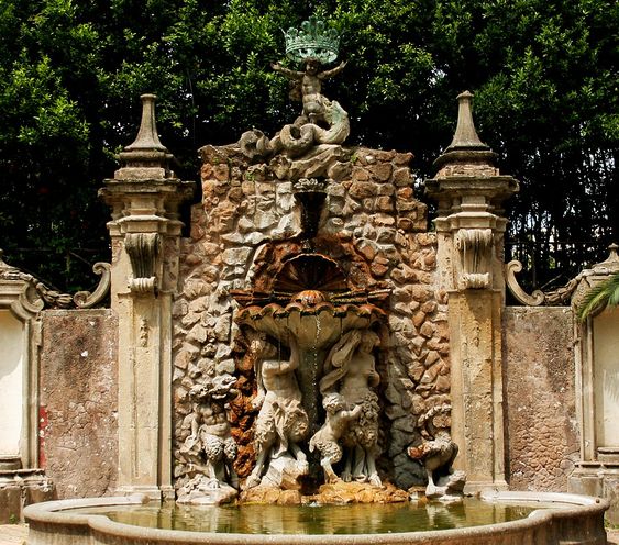 Fountain of the Fauns, Villa Sciarra, Rome