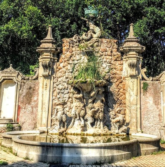 Fountain of the Fauns, Villa Sciarra, Rome