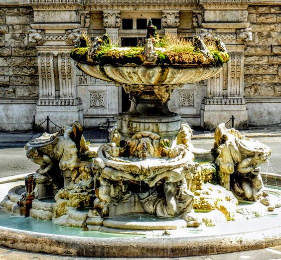 Fountain of the Frogs, Piazza Mincio, Rome