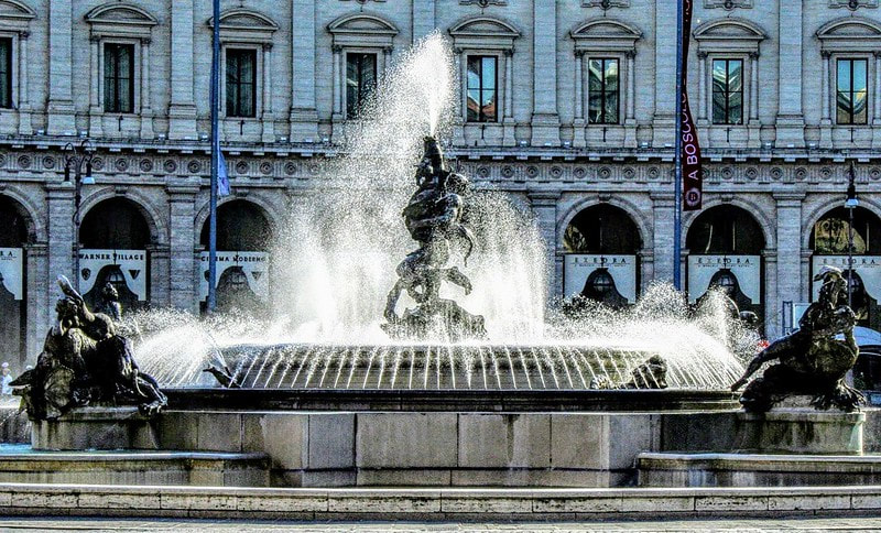 Fountain of the Naiads, Piazza della Repubblica, Rome