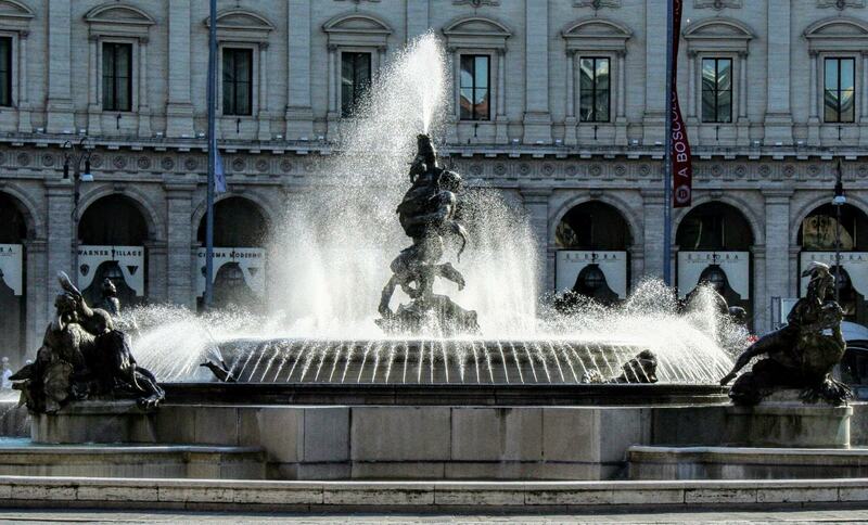 Fountain of the Naiads, Piazza della Repubblica, Rome 