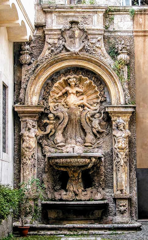Fountain of Venus, Vicolo dei Catinari, Rome