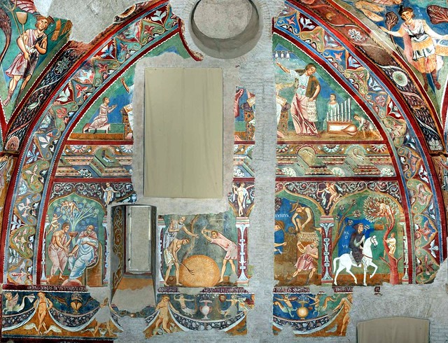 Frescoes of the Aula Gotica, Santi Quattro Coronati, Rome