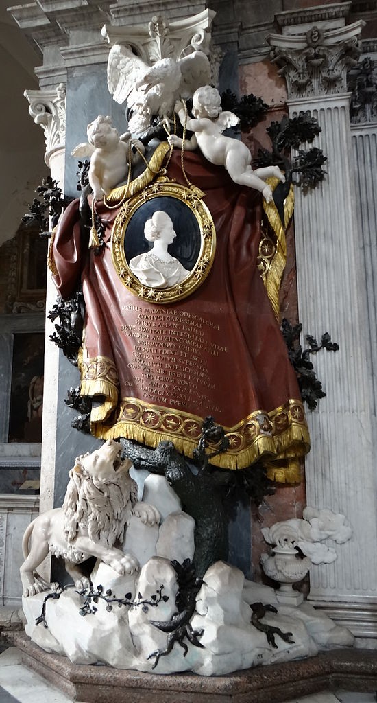 Funerary monument to Maria Flaminia Odescalchi Chigi, Santa Maria del Popolo, Rome