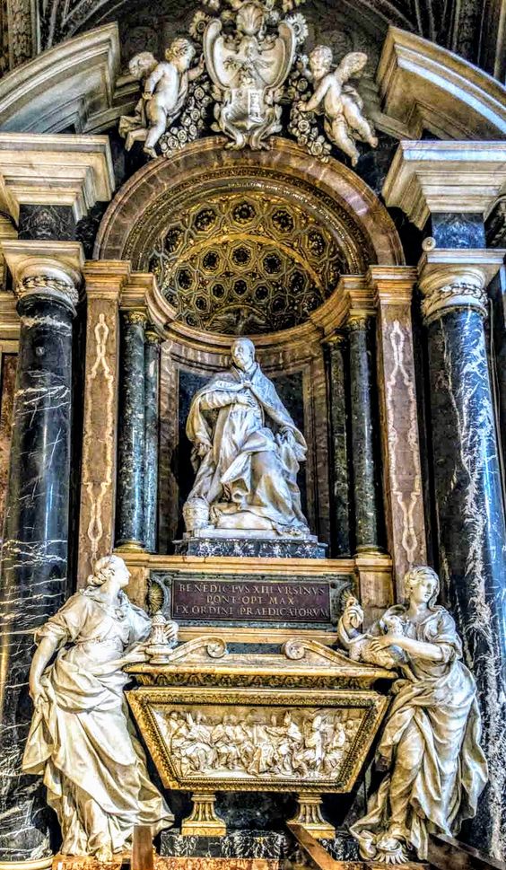 Funerary monument to Pope Benedict XIII, church of Santa Maria sopra Minerva, Rome