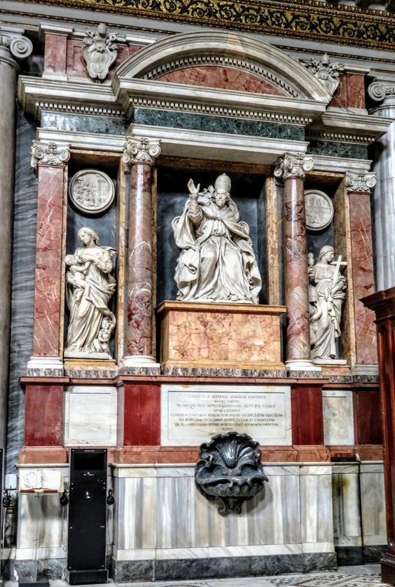 Funerary monument to Pope Clement IX (r. 1667-69), Santa Maria Maggiore, Rome