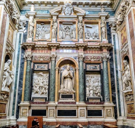 Funerary monument to Pope Paul V (r. 1605-21), Cappella Paolina, Santa Maria Maggiore, Rome