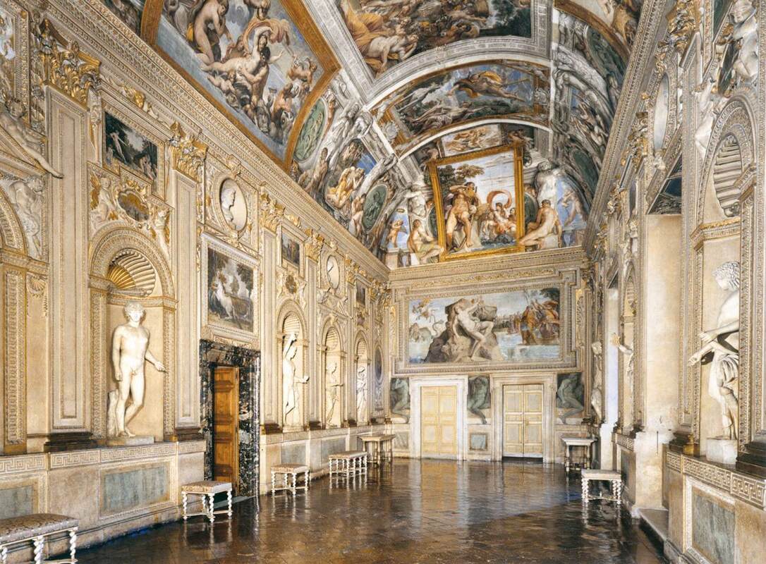 Galleria Farnese, Palazzo Farnese, Rome