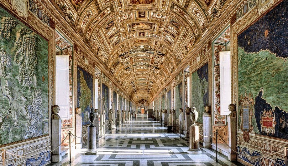 Gallery of the Maps, Vatican Museums, Rome