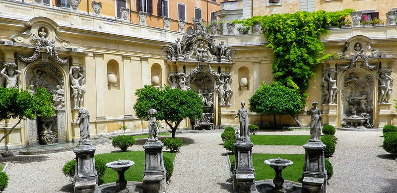 Garden of the Palazzo Borghese, Rome