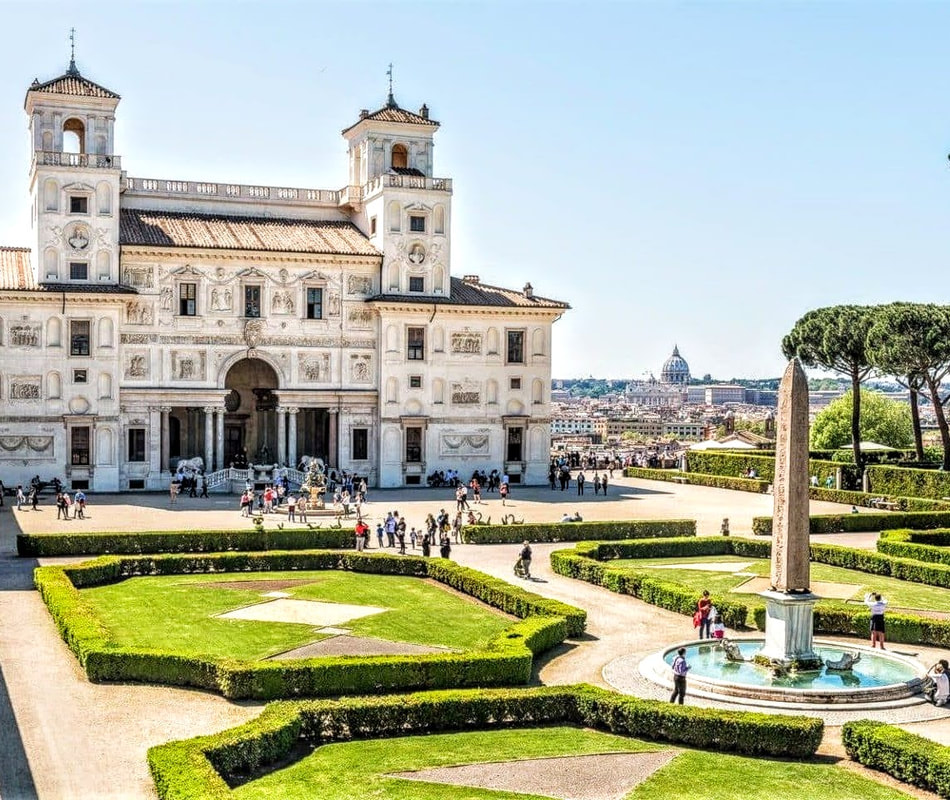 Garden of the Villa Medici, Rome