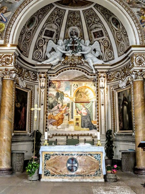 High altar, Chiesa dell' Annunziatella, Rome