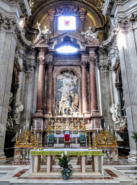 Apse of the church of San Giovanni dei Fiorentini, Rome