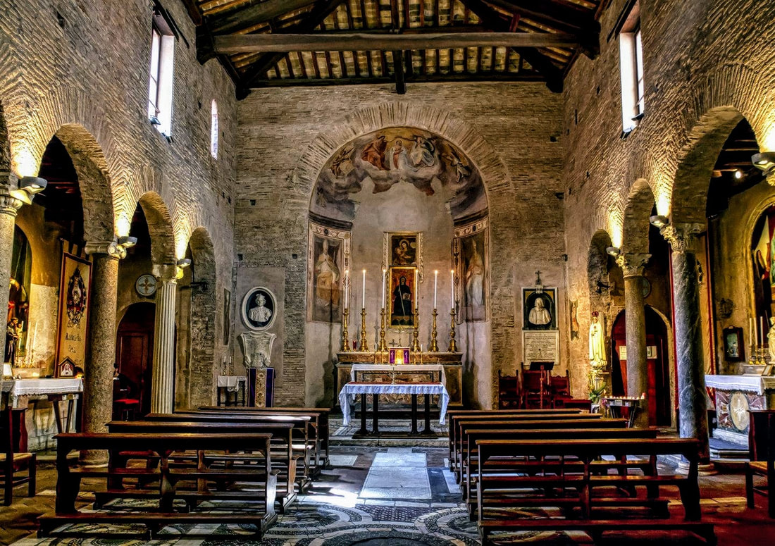 Interior of San Benedetto in Piscinula, Rome