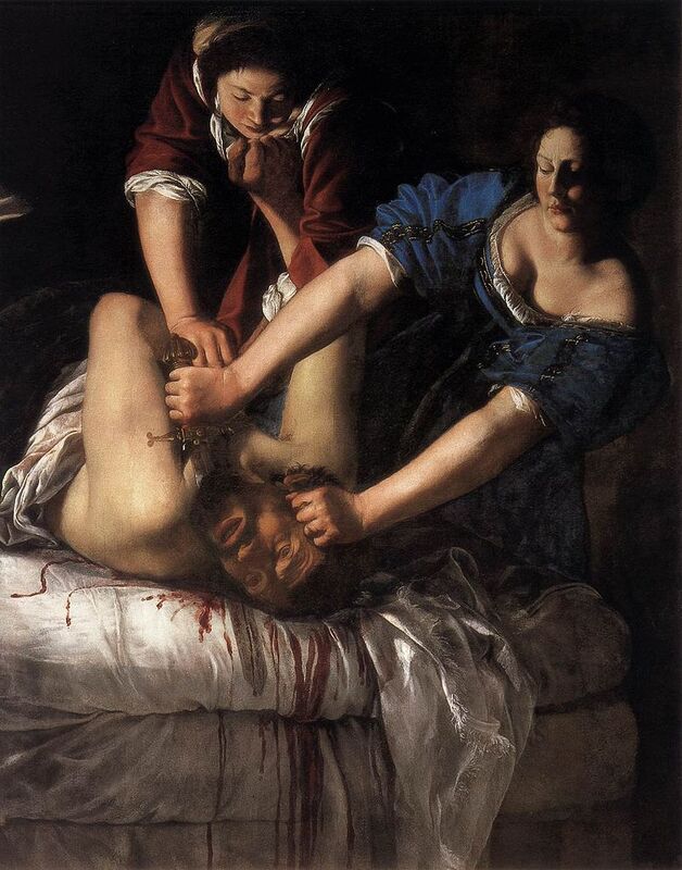 'Judith Beheading Holofernes' (1611-12) by Artemisia Gentileschi, Museo Nazionale di Capodimonte, Naples