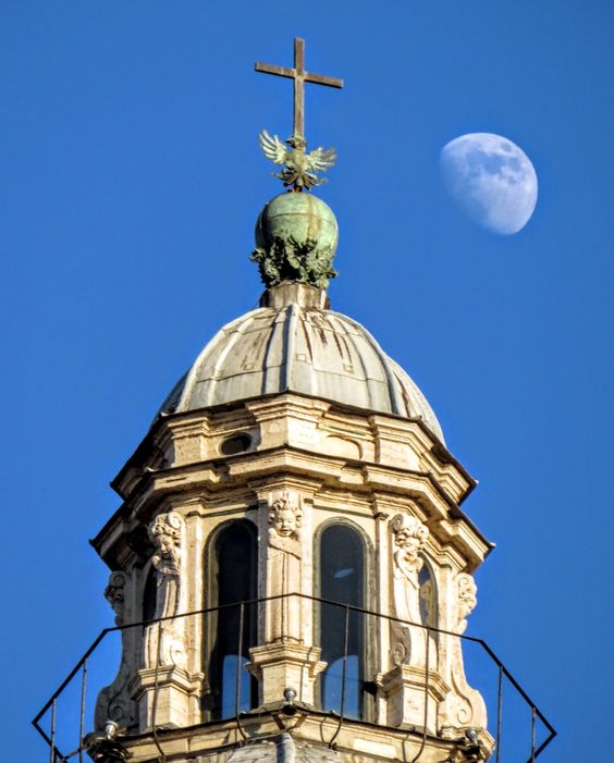 Lantern of the Cappella Paolina, church of Santa Maria Maggiore, Rome