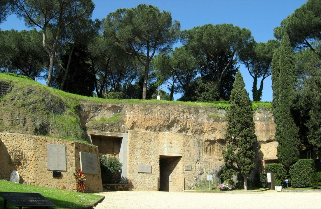 Mausoleo delle Fosse Ardeatine (Mausoleum of the Ardeatine Caves), Rome