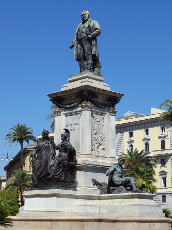 Monument to Camillo Cavour, Piazza Cavour, Rome