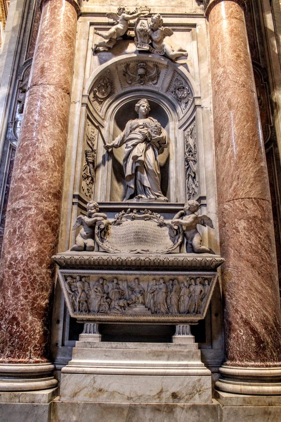 Monument to Countess Matilda of Canossa, St Peter's Basilica, Rome