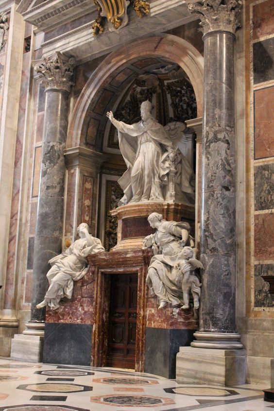 Monument to Pope Benedict XIV, St Peter's Basilica, Rome