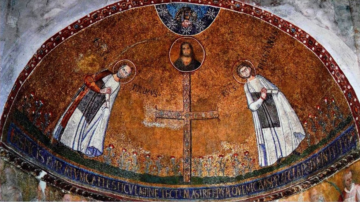 Mosaic, church of Santo Stefano al Rotondo, Rome