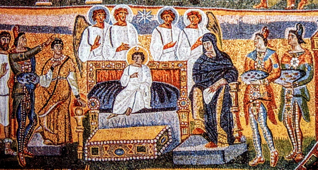 Mosaic of Adoration of the Magi, Santa Maria Maggiore, Rome
