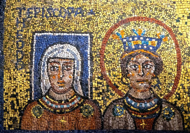 Mosaic, San Zenone, Santa Prassede, Rome