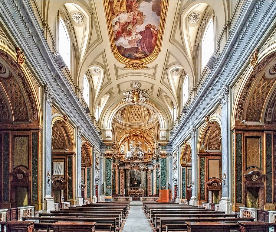 Nave, Church of Sant' Apollinare, Rome