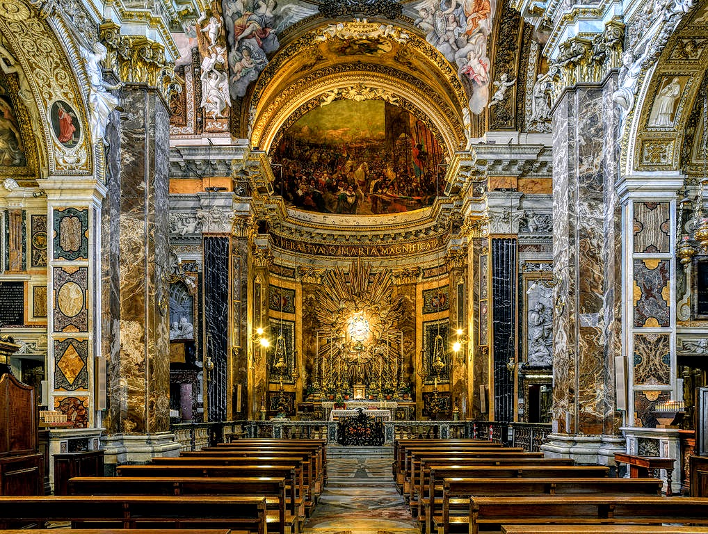 Nave, church of Santa Maria della Vittoria, Rome