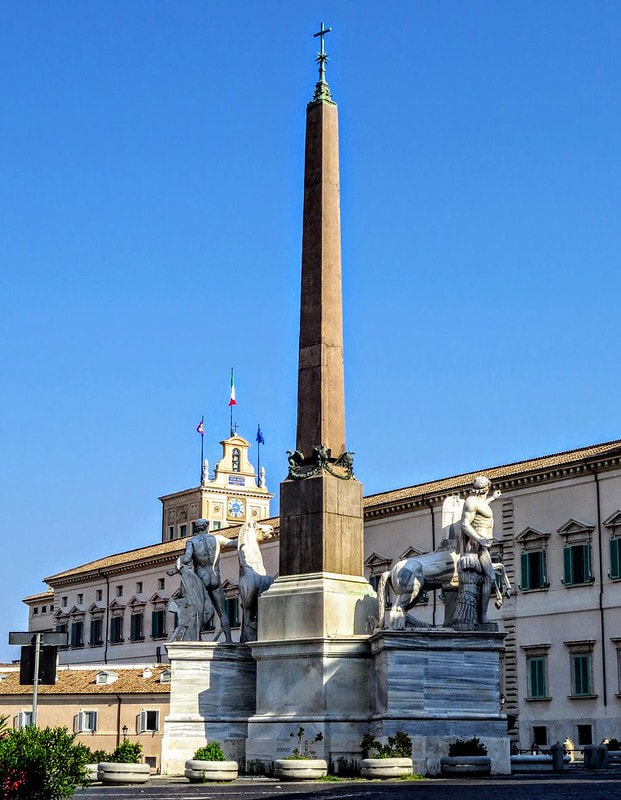 Obelisk, Palazzo del Quirinale, Rome