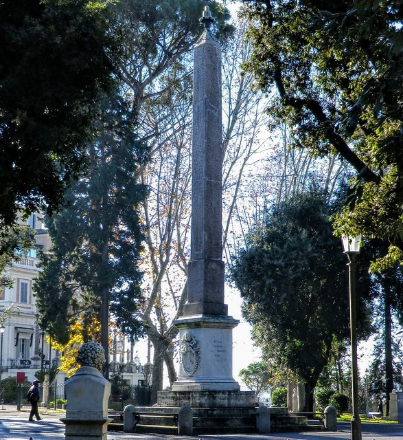 Obelisk, the Pincio, Rome