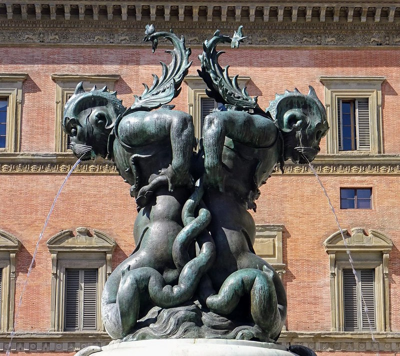 The Fontane dei Mostri Marini by Pietro Tacca Piazza Santissima Annunziata, Florence
