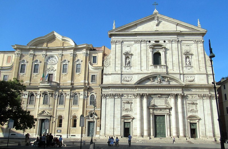 The Oratorio dei Filippini and Chiesa Nuova, Rome