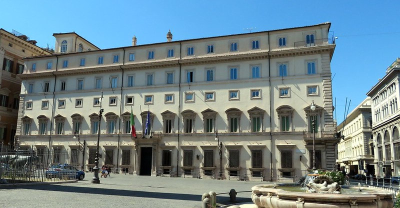 Palazzo Chigi, Rome 