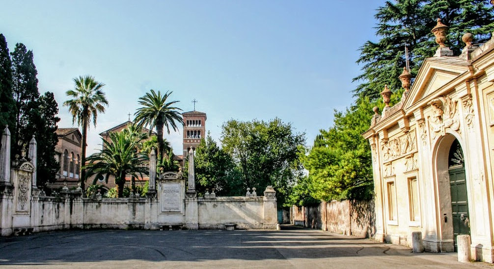 Piazza dei Cavalieri di Malta, Aventine Hill, Rome
