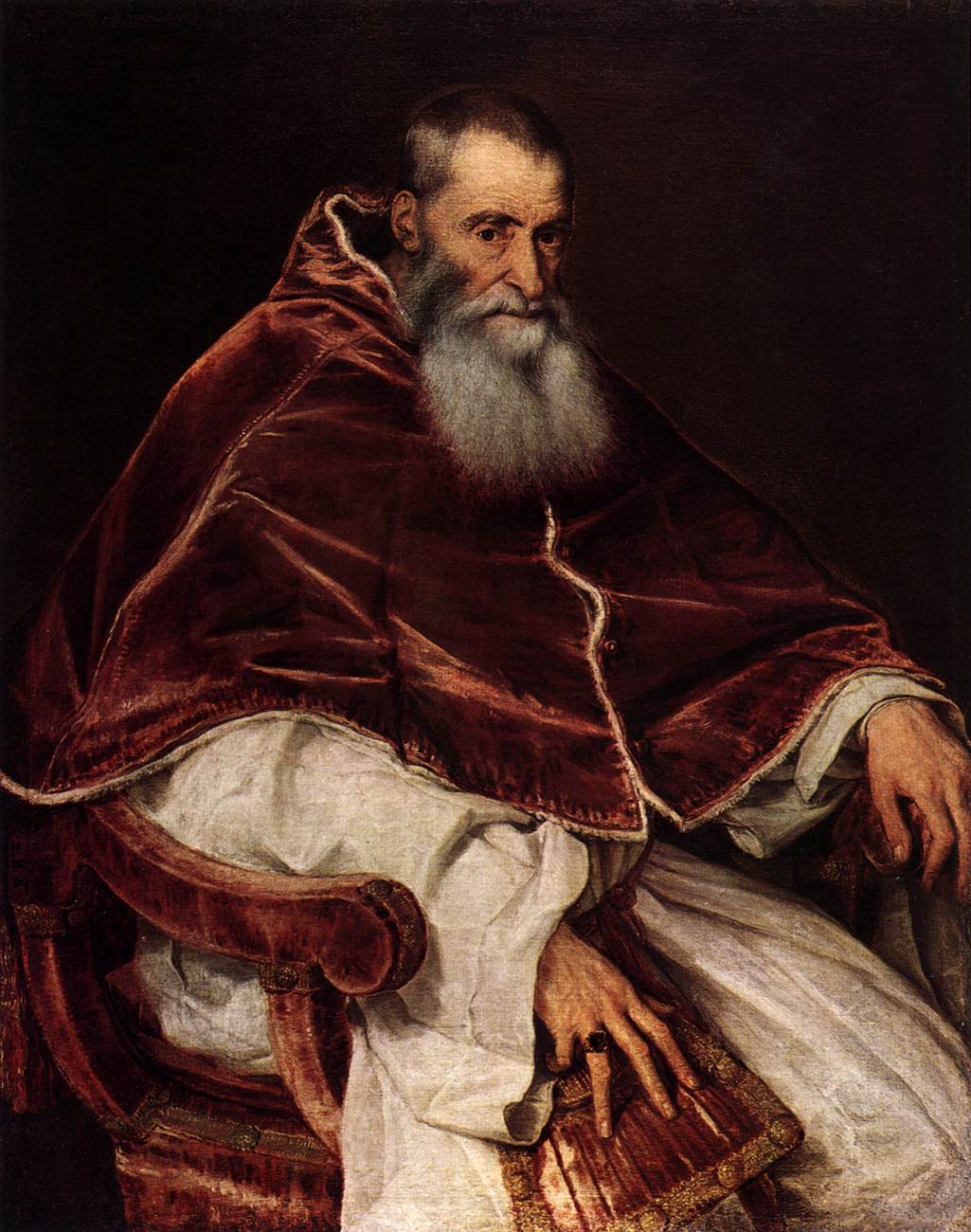 Pope Paul III by Titian