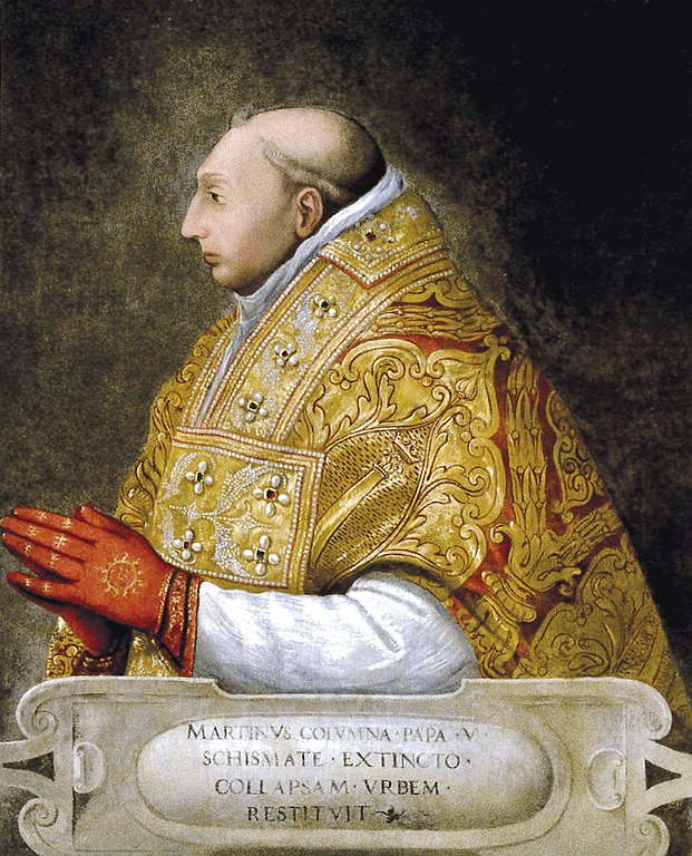 Portrait of Pope Martin V, Galleria Colonna, Rome